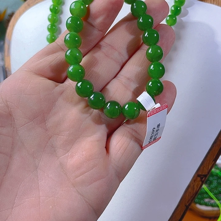 灵***c和田玉（碧玉）未镶嵌颈饰10
