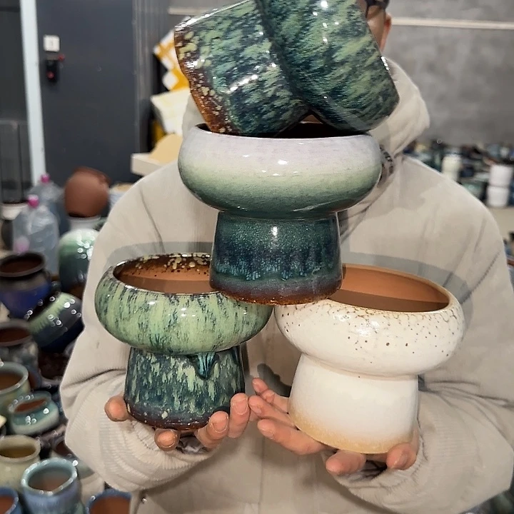 高度13口13啦啦花盆