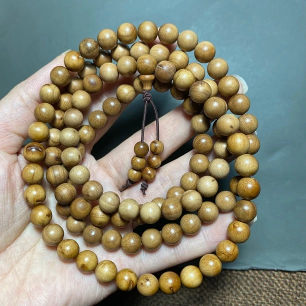 高货正区老山檀香8mm黑肉瘤巴点手串迈索尔正品天然支持国检