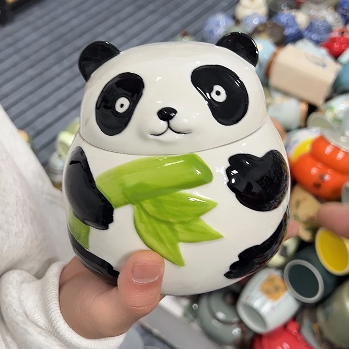 茶叶罐陶瓷家用储物罐瑕疵品介意勿拍