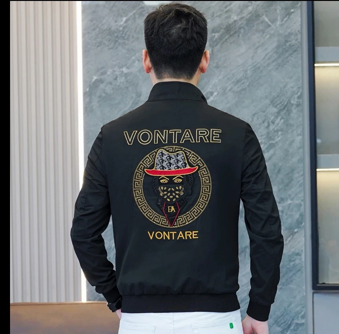 2025春季男士新款时尚轻奢潮流百搭修身高品质帅气休闲外套夹克