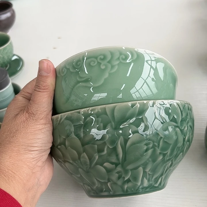 小米茶器龙泉青瓷