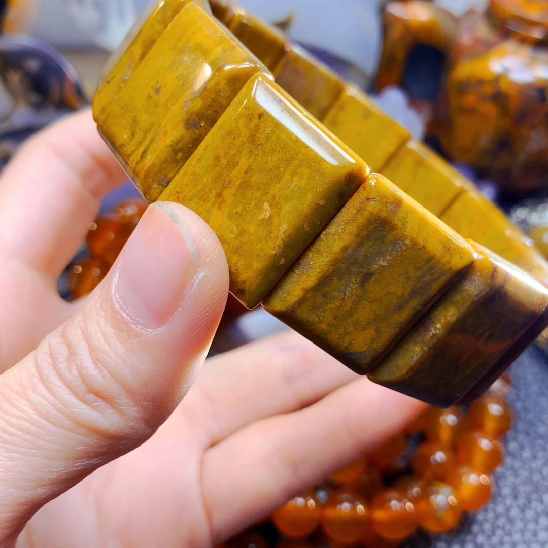 玛瑙/玉髓手牌2未镶嵌英****馆