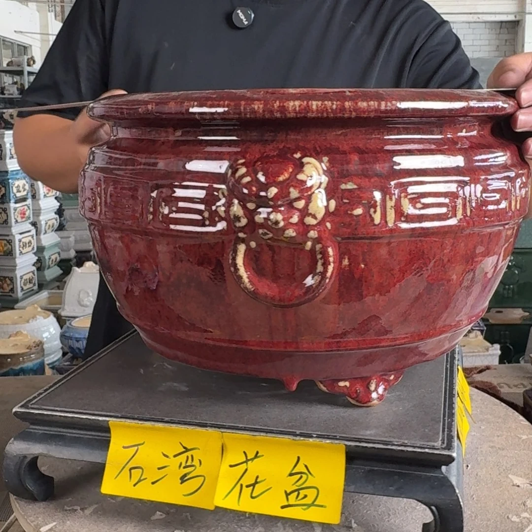 。一风堂石湾花盆 内27*18