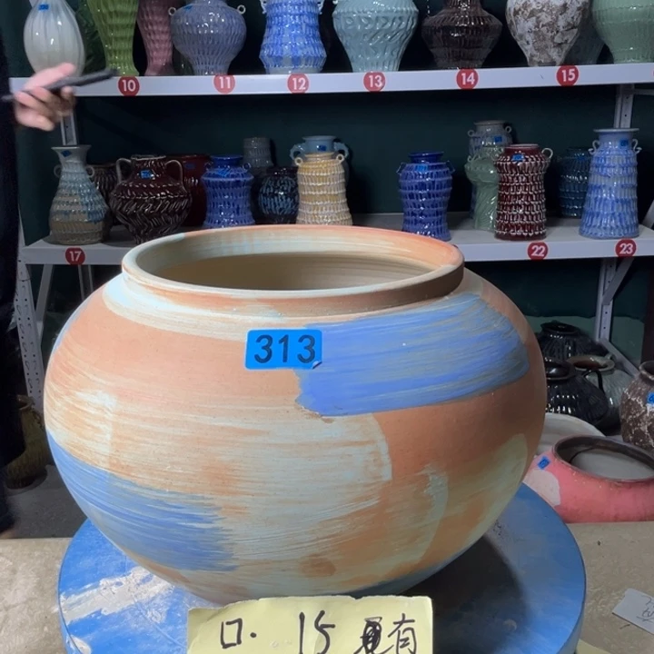 景德镇陶瓷花盆花器313