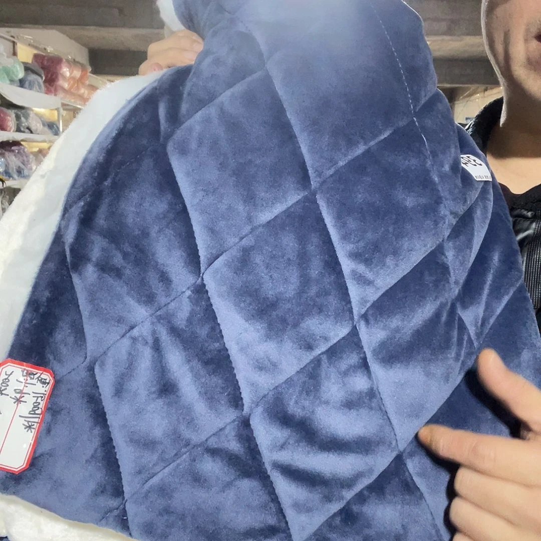 宽1.75米尘土脏加厚款双面毛绒绗棉1米价476