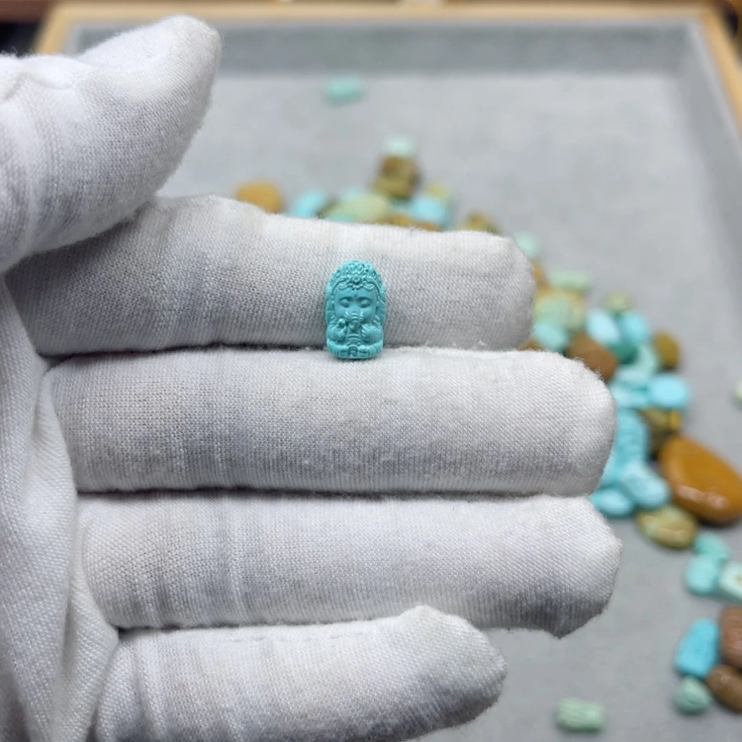 绿松石挂件未镶嵌