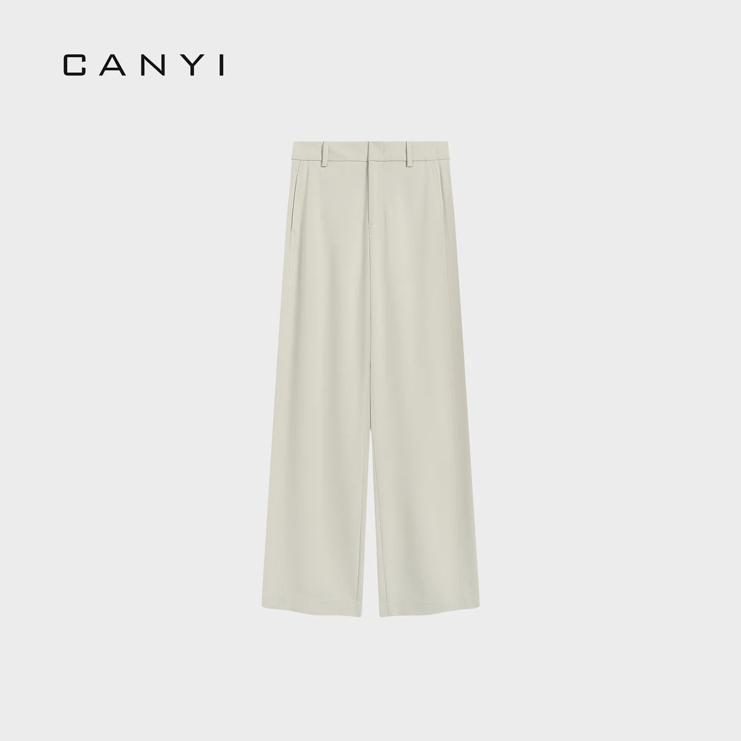 【CY璨衣】通勤女王 进口醋酸混纺微香蕉裤02-25062903