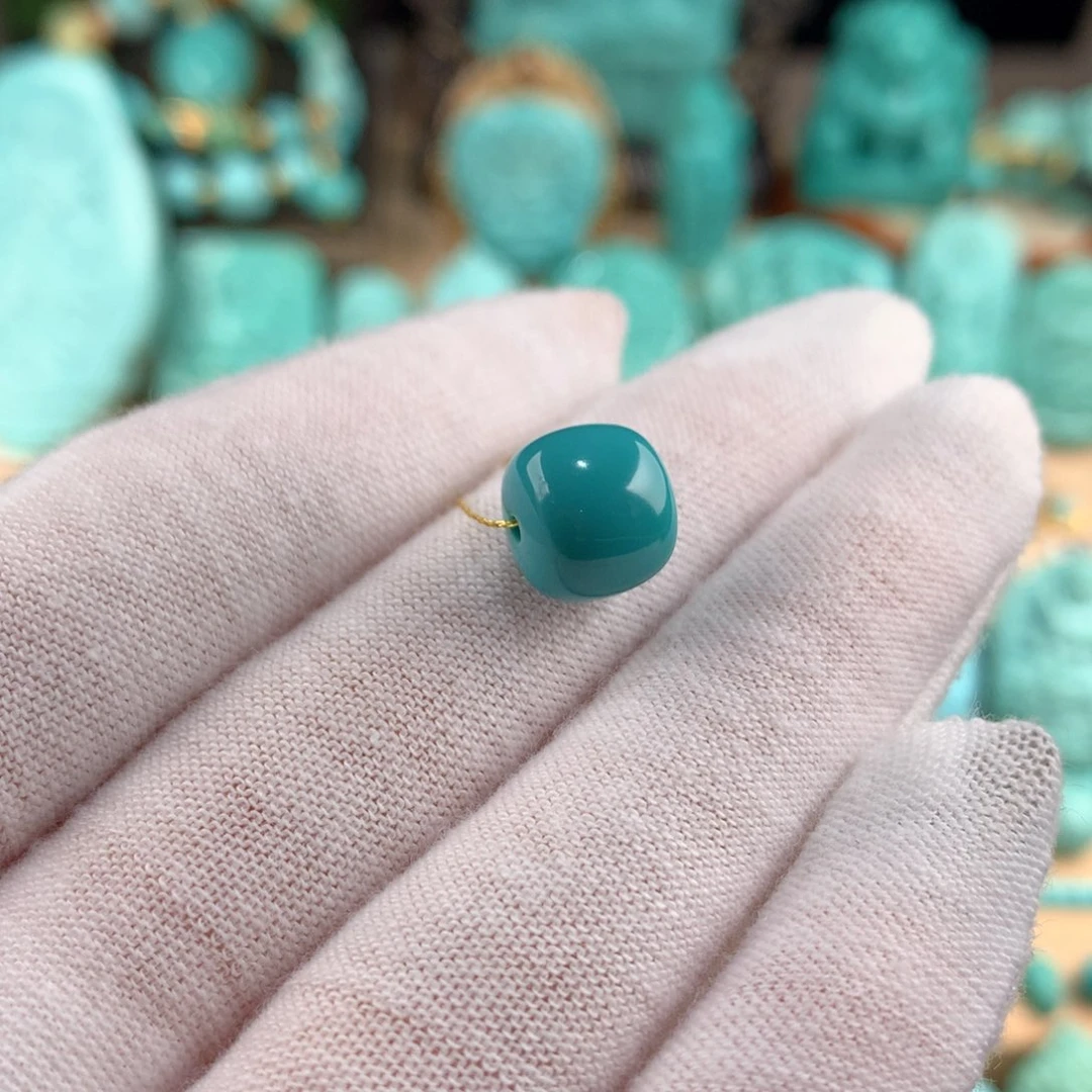 未镶嵌绿松石老型卡10.2