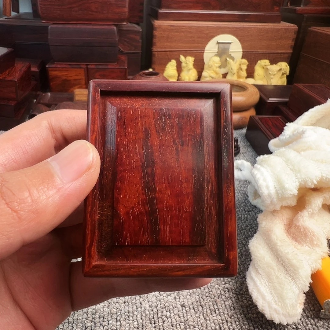 煎***饼檀香紫檀（小叶紫檀）抽拉盒