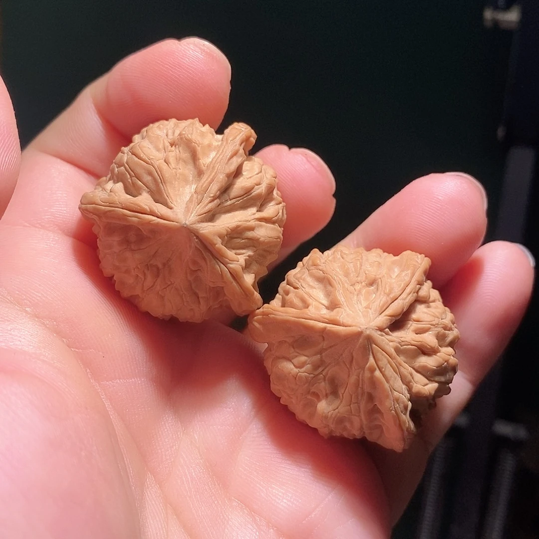 把件文玩核桃36龙胆三棱全品