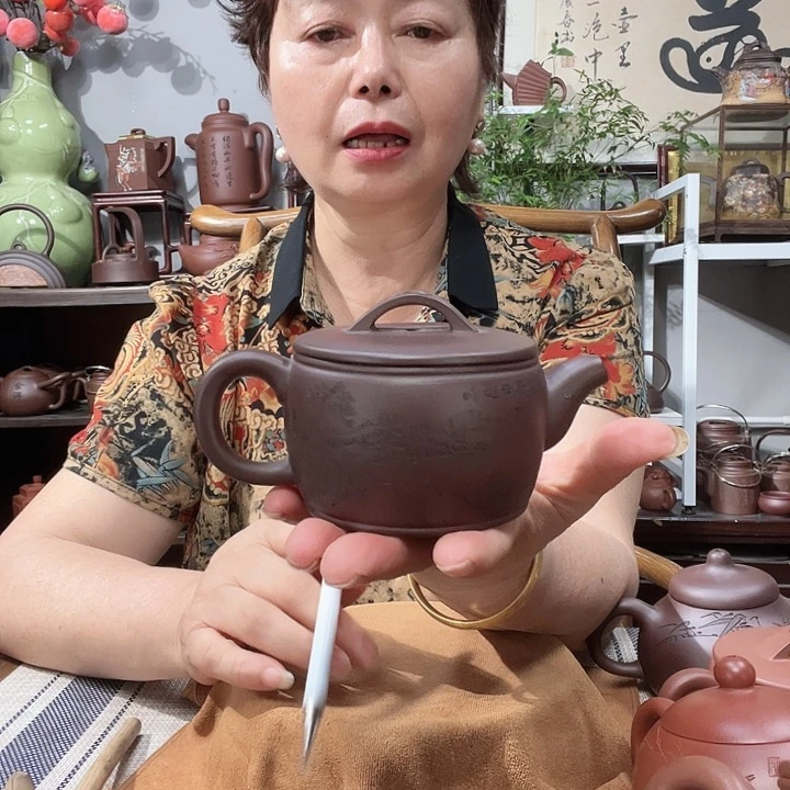 茶壶紫泥原矿紫砂壶