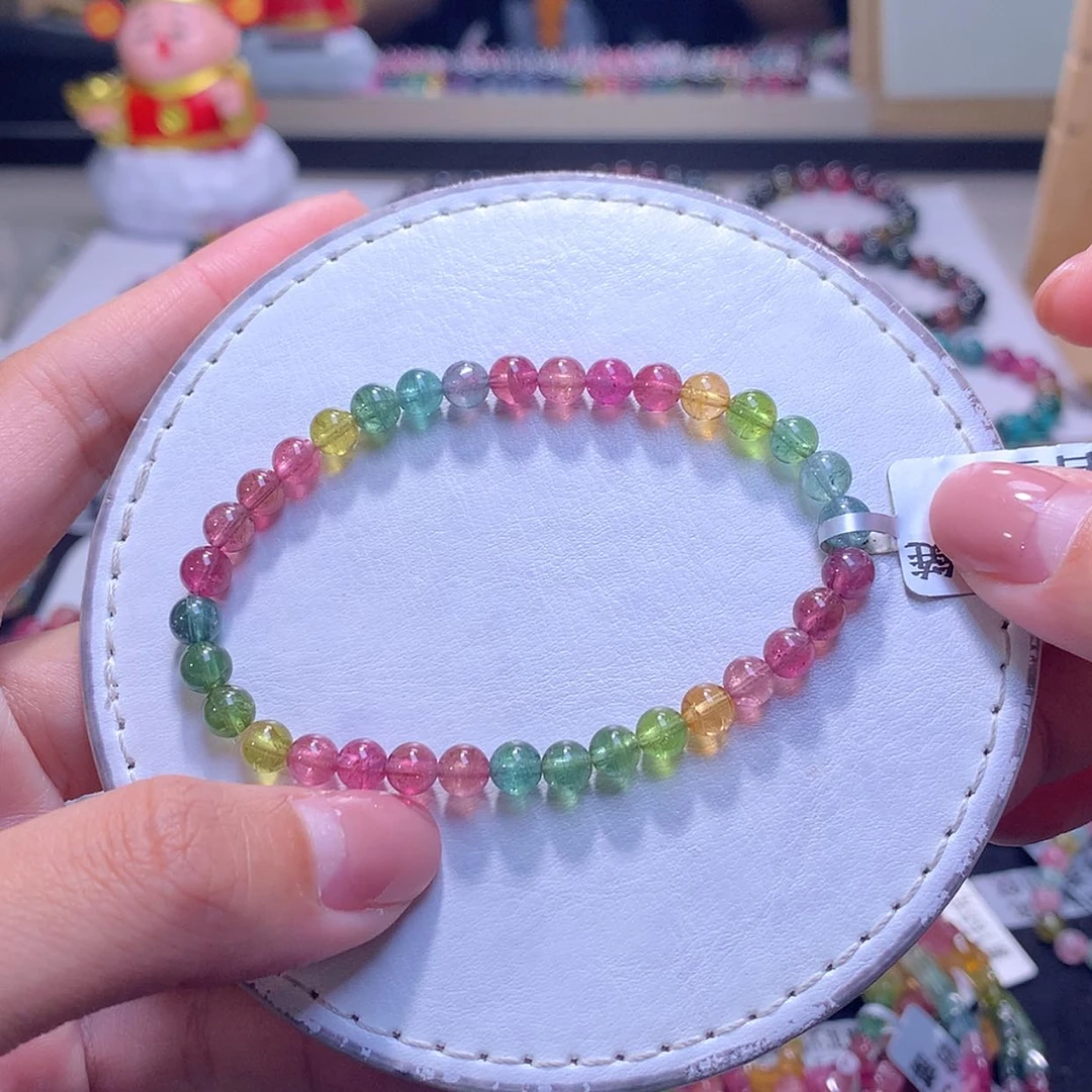 【闪购商品】未镶嵌手串碧玺5.4m