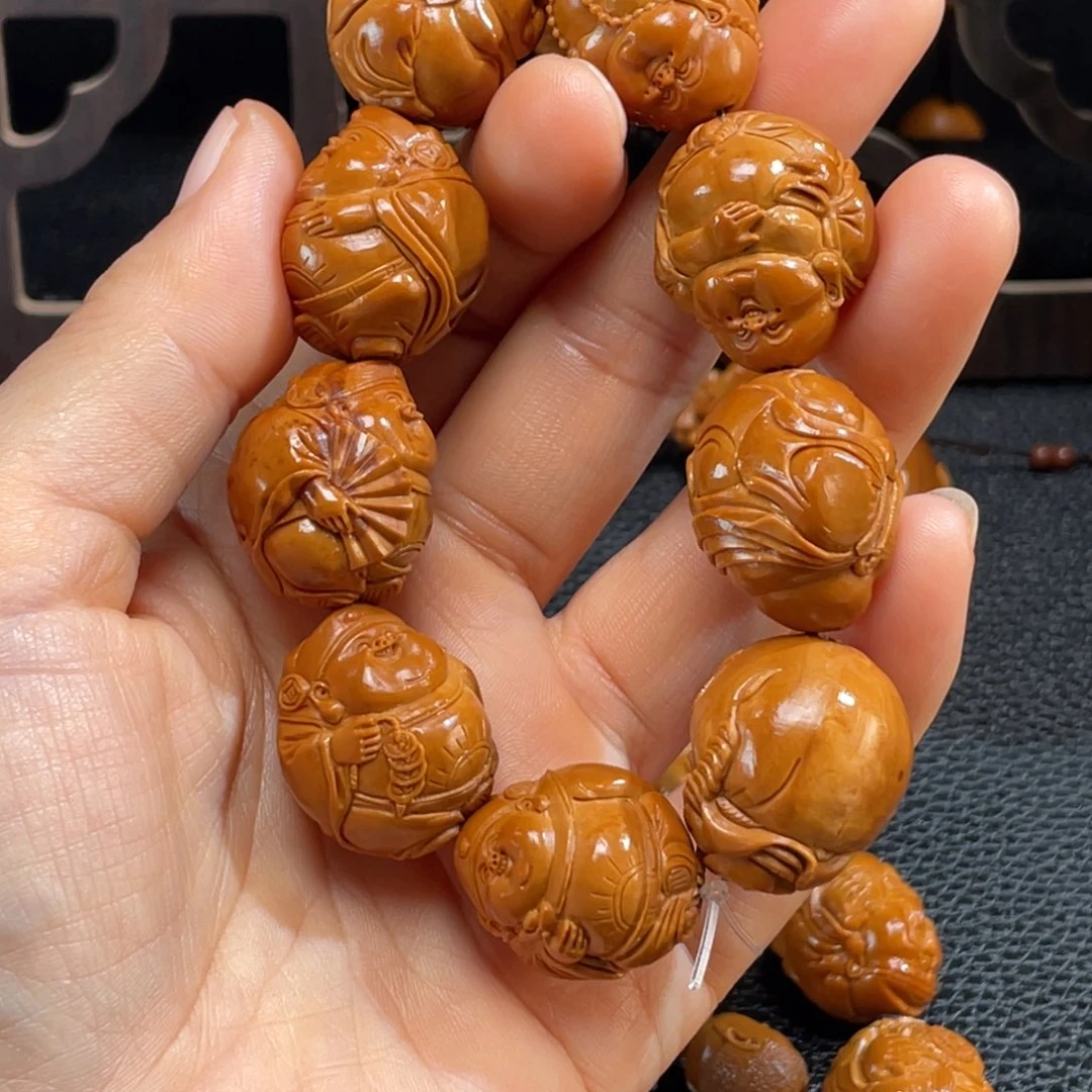 一***萍橄榄核手串/手链财迷6777c