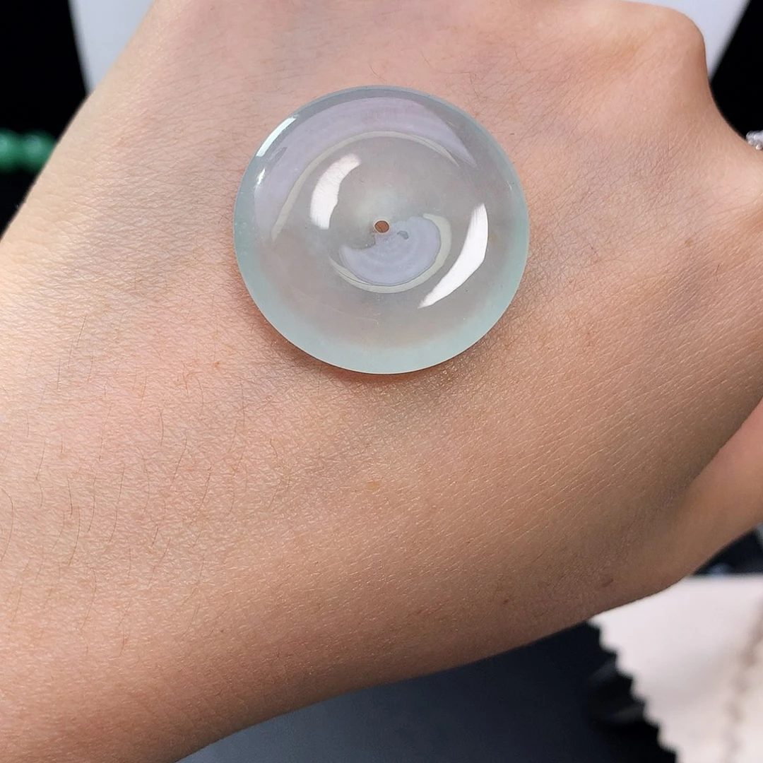 翡翠未镶嵌挂件天然缅甸翡翠Ａ货平安扣