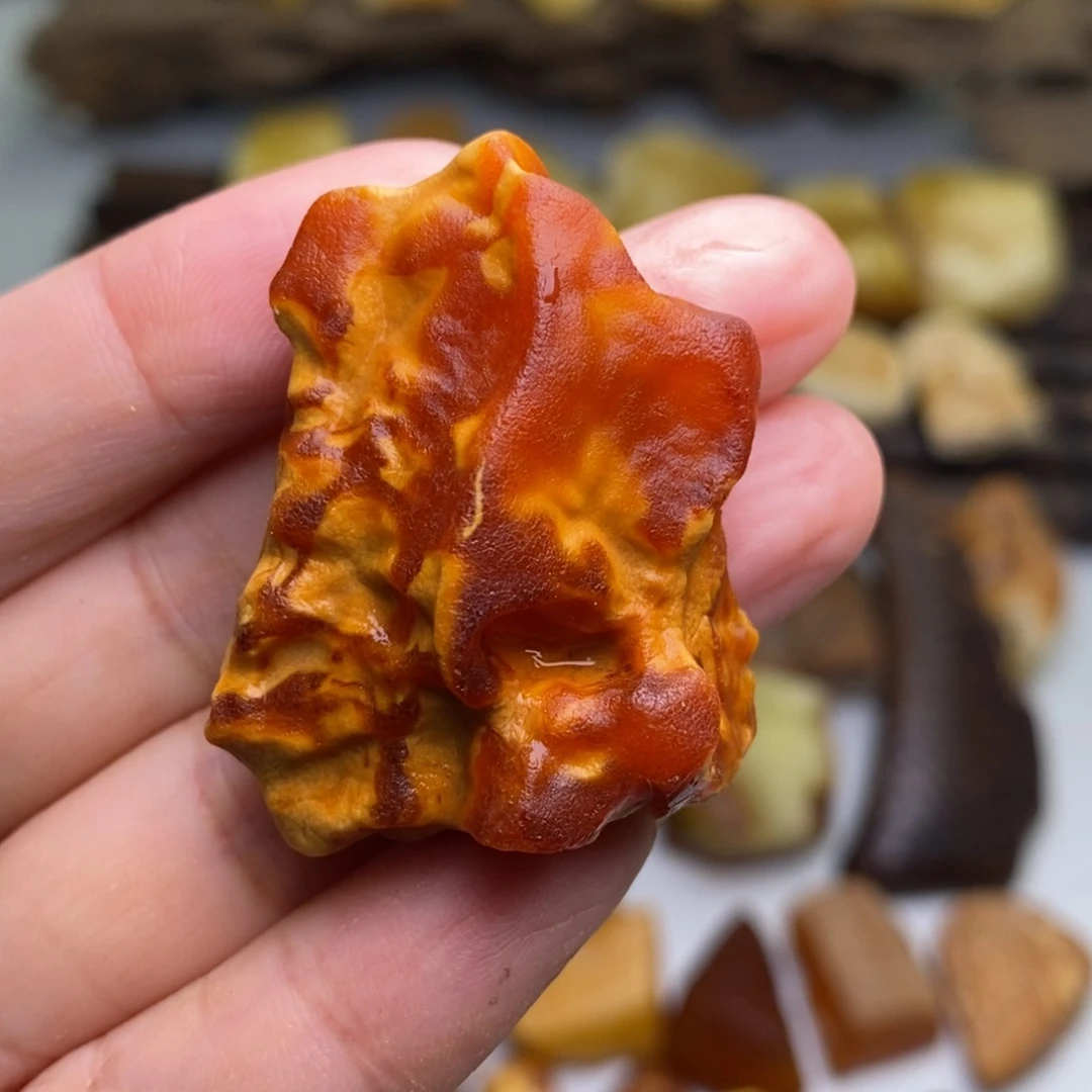 定制蜜蜡天然蜜蜡乌料