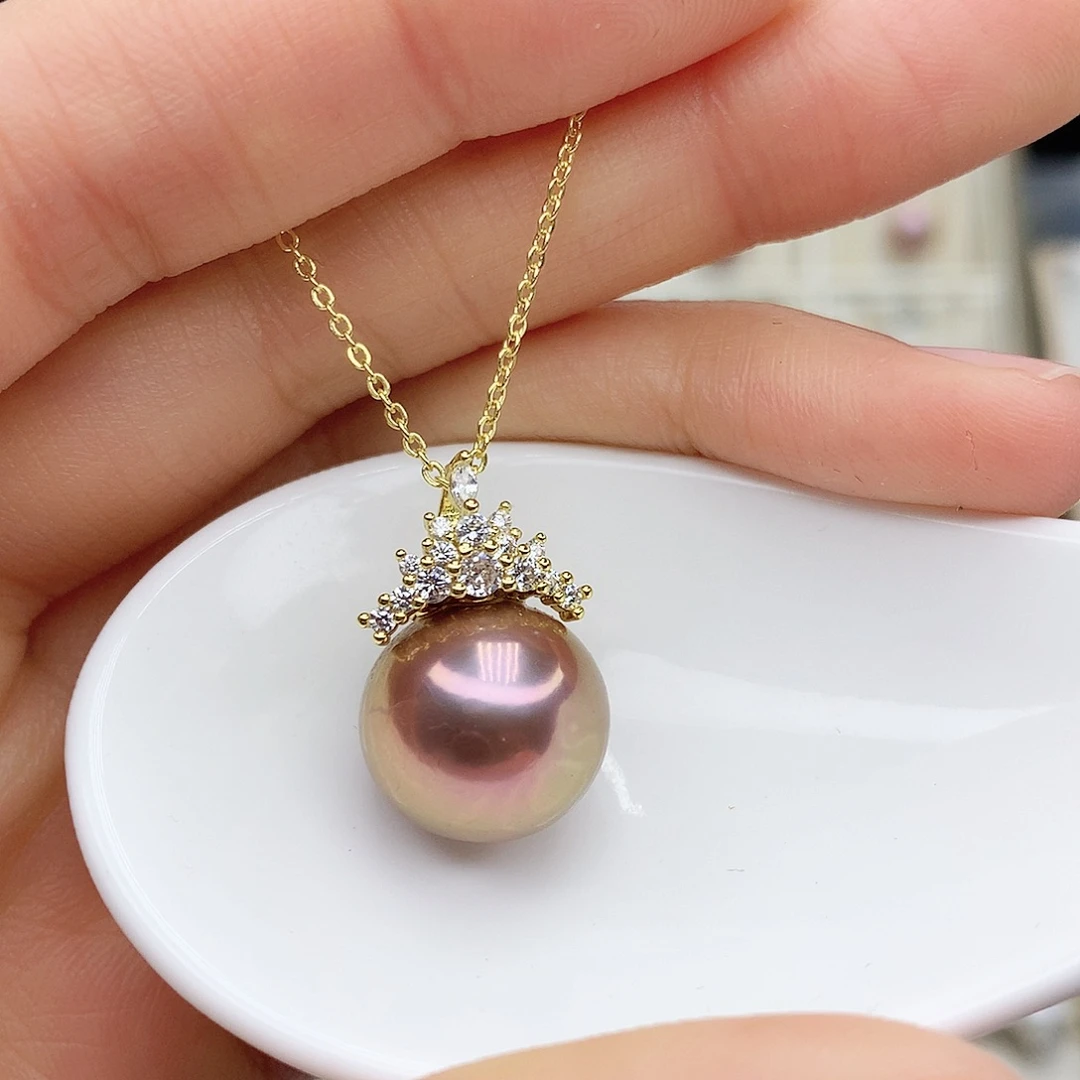 淡水珍珠颈饰合金