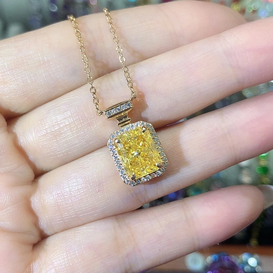6锆石（处理）冰花切项链