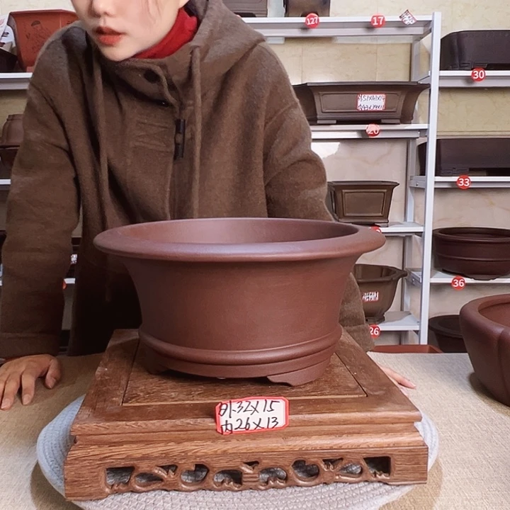 红陶紫砂花盆等多种