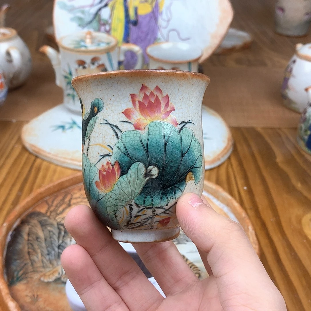 玛***西杯景德镇陶瓷手作