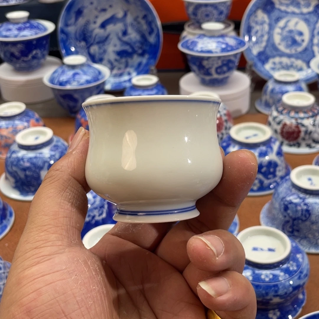 陶月楼 柴窑素胎 炉式杯