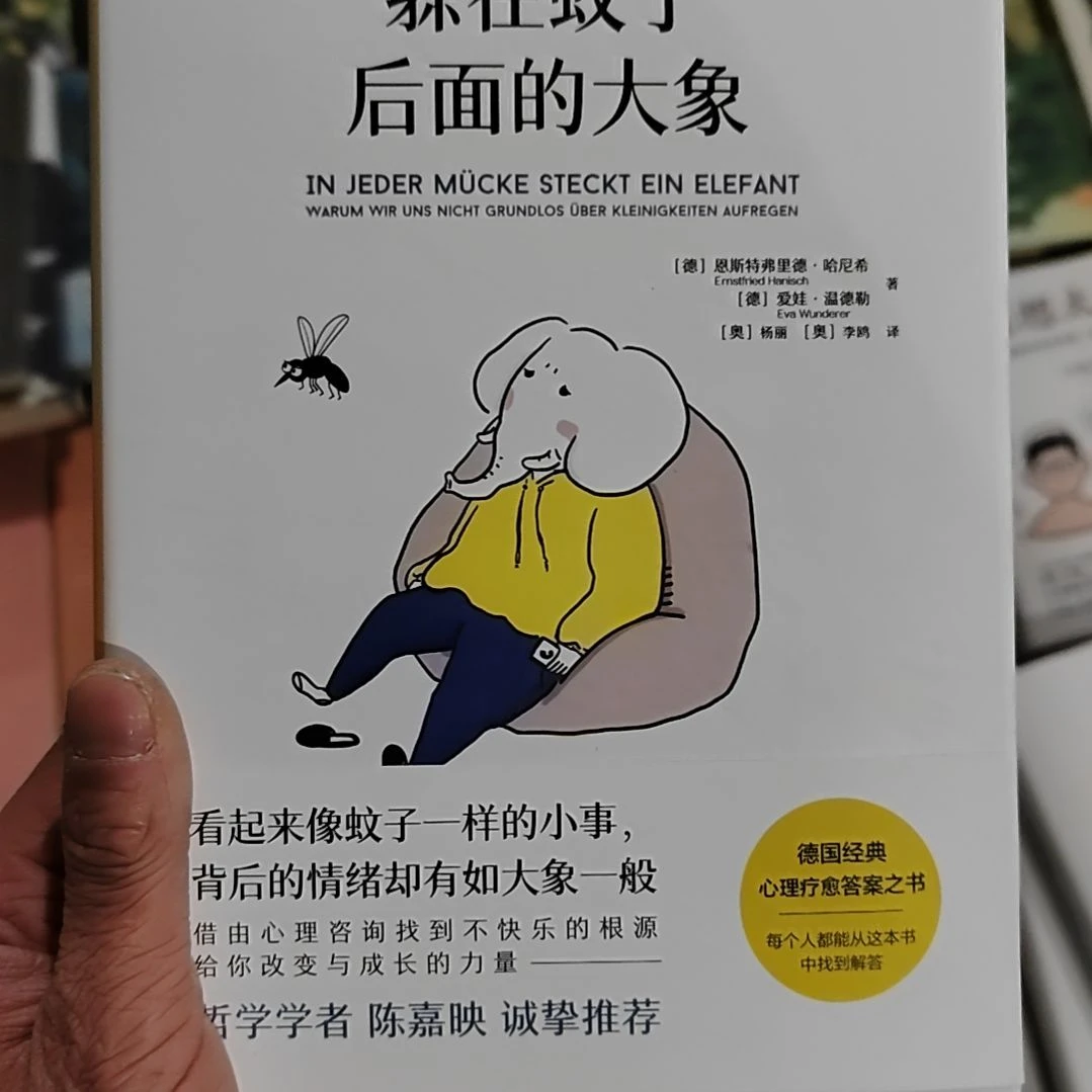 躲在蚊子后面的大象