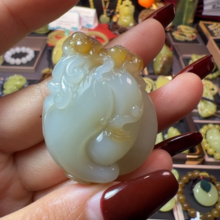 和田玉(白玉)未镶嵌颈饰