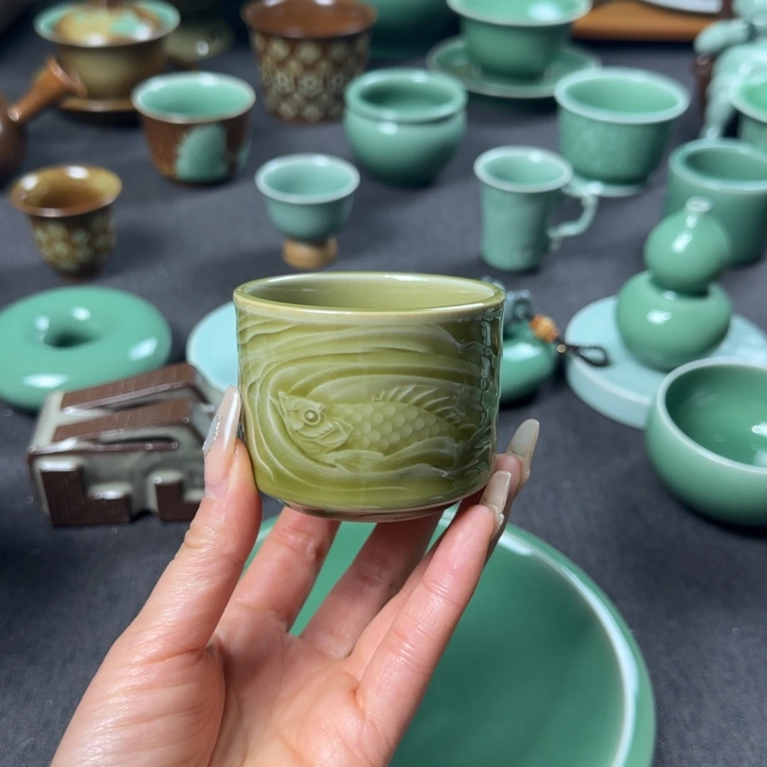 微瑕小叶玩泥巴手工茶器