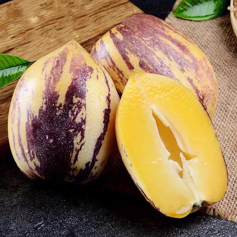 甘肃民勤人参果低糖多汁黄肉熟果带箱5斤150g起8-15个