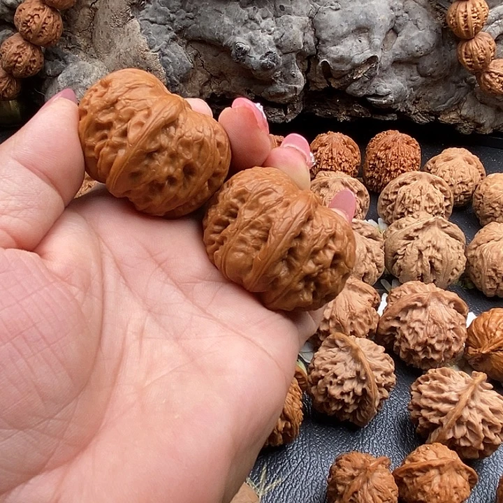 文玩核桃把件微修43微宝