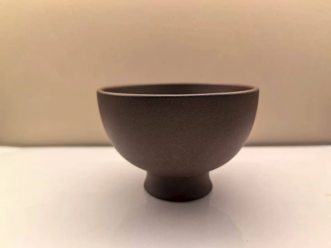 黄龙正砂-半手主人杯 YZGT17017-黄龙正砂-静客杯-紫泥110cc