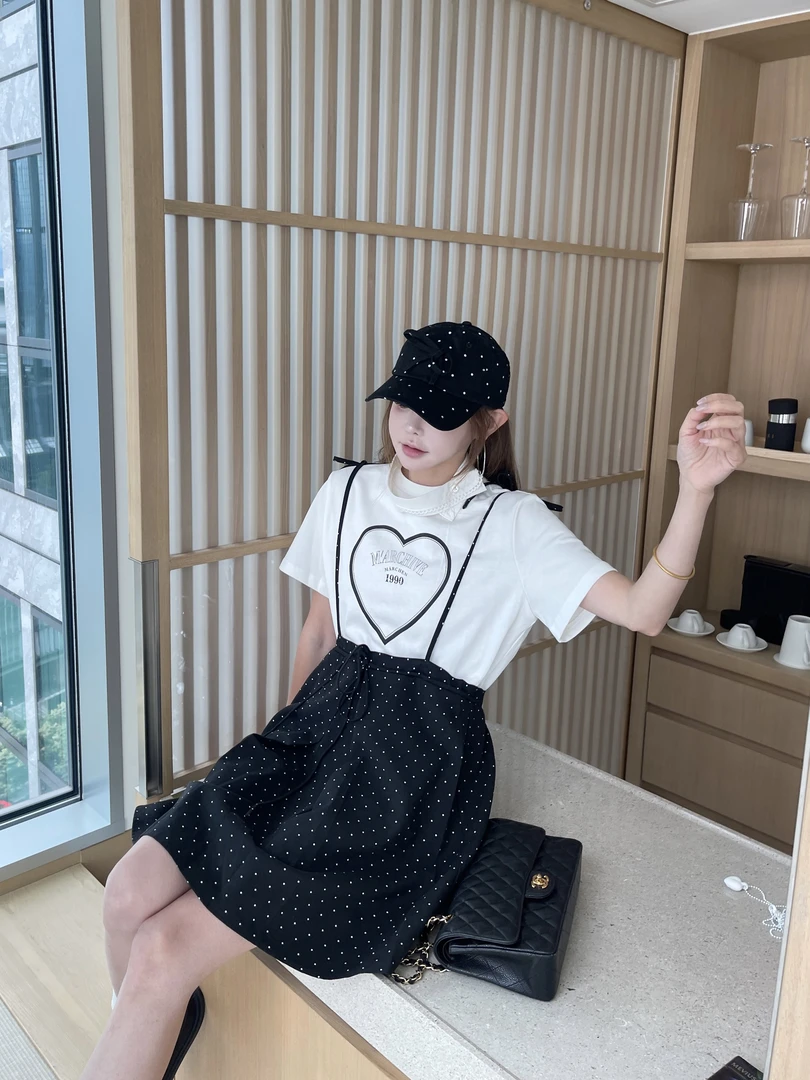 【陶格】休闲百搭爱心设计款短袖TG25B2T1567