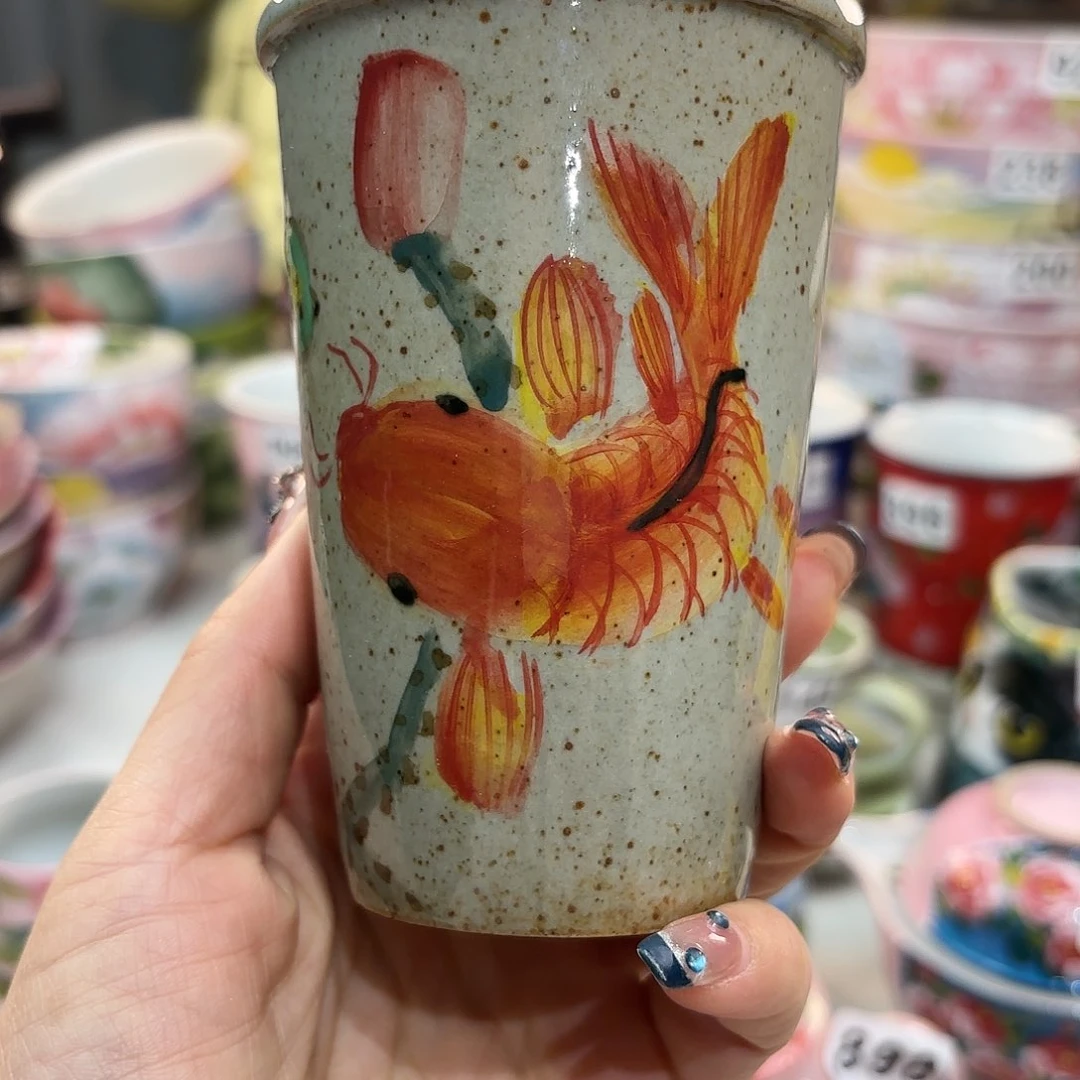 瓷片兔兔和你一样爱喝