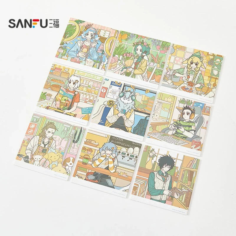 三福非人哉MYDAY色纸盲盒【直播帮拆】