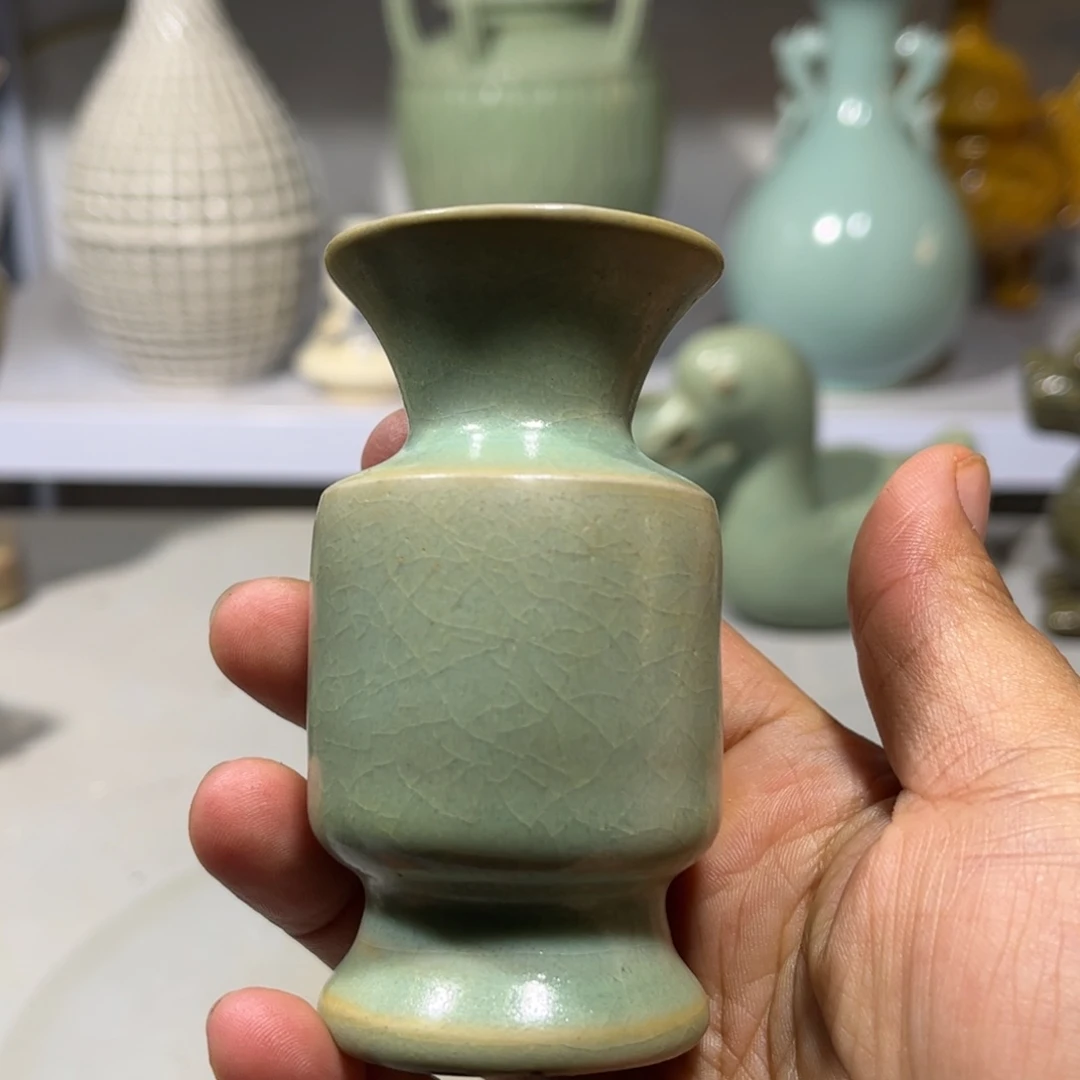 瓶汝窑瓷器品相完美