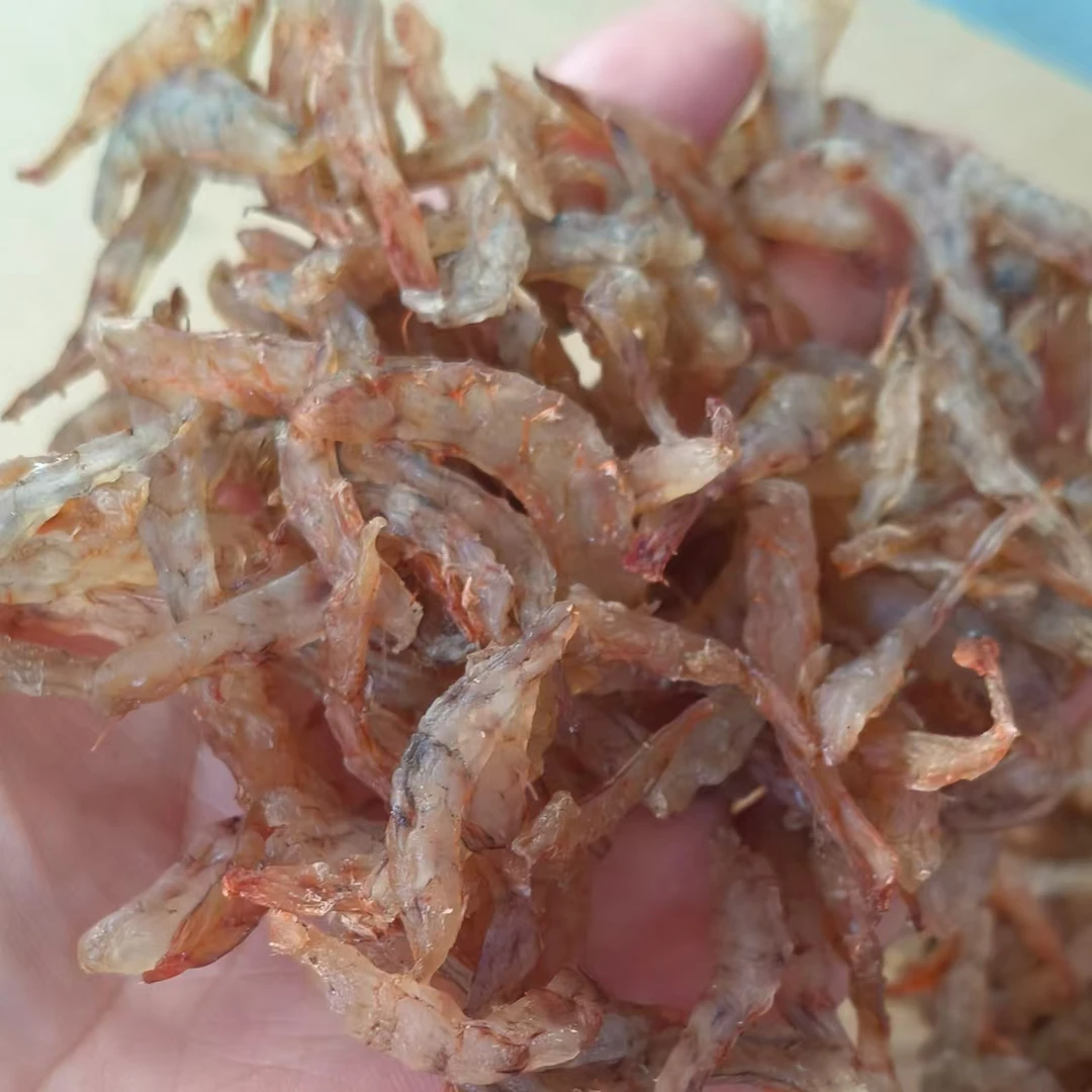 近海新鲜虾拨壳生晒小红虾仁干