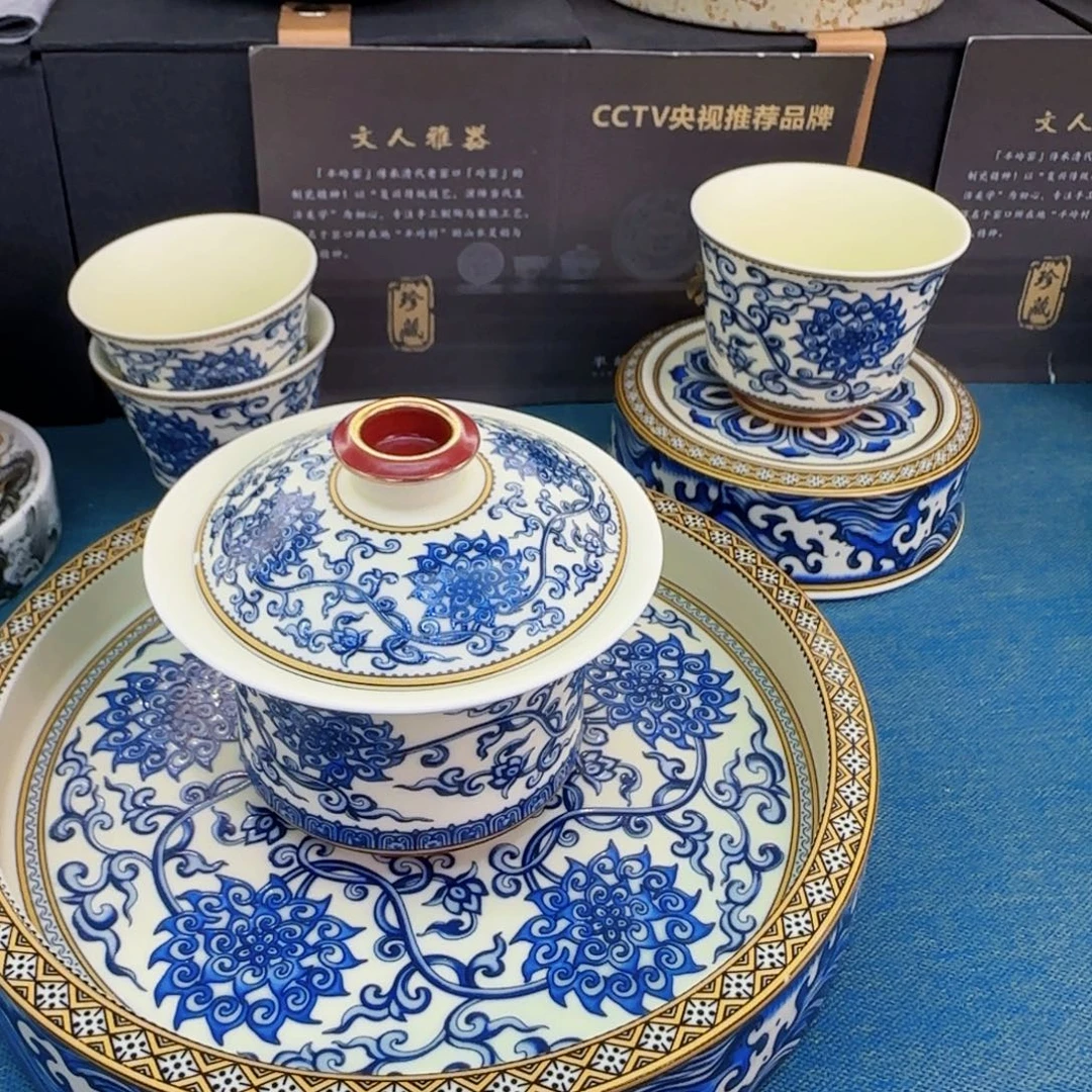 这些盖碗真好看！！！