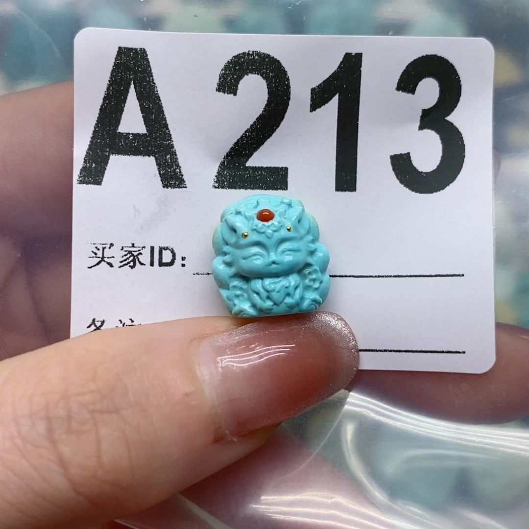 绿松石绿松石配饰定制未镶嵌反***盟