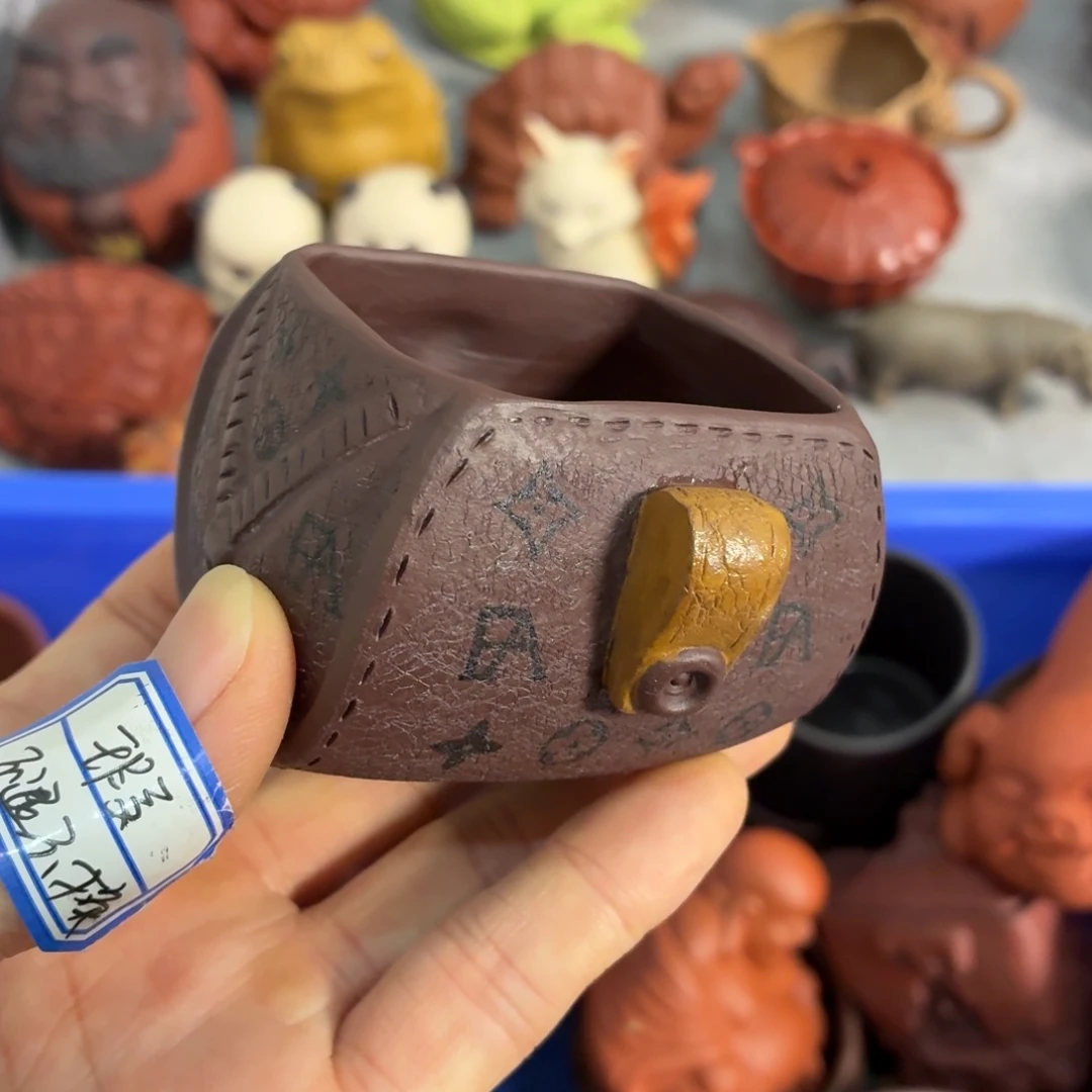 茶杯紫砂瑕疵不退不换介意勿拍