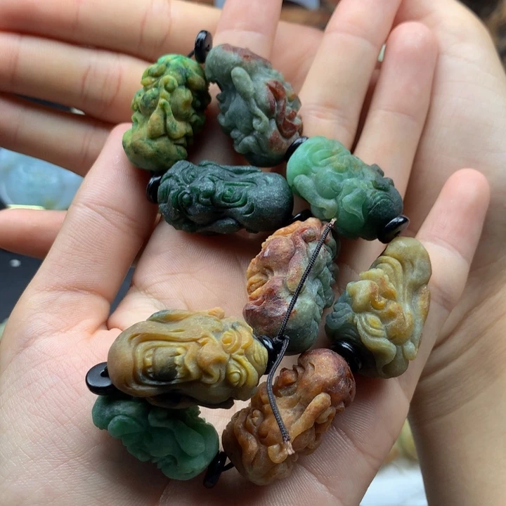定制翡翠未镶嵌福*翡翠