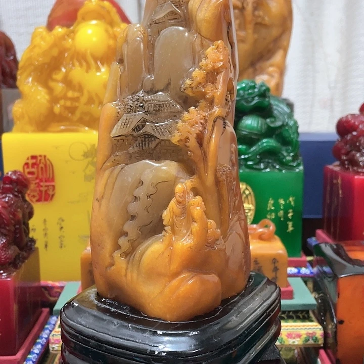 寿山石印石篆刻印章引首章闲章姓名章生日礼物