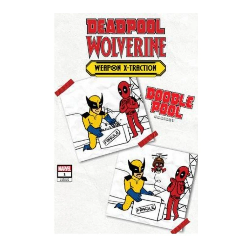原版美漫 -死侍与金刚狼#1  DEADPOOL WOLVERINE WEAPON C #1