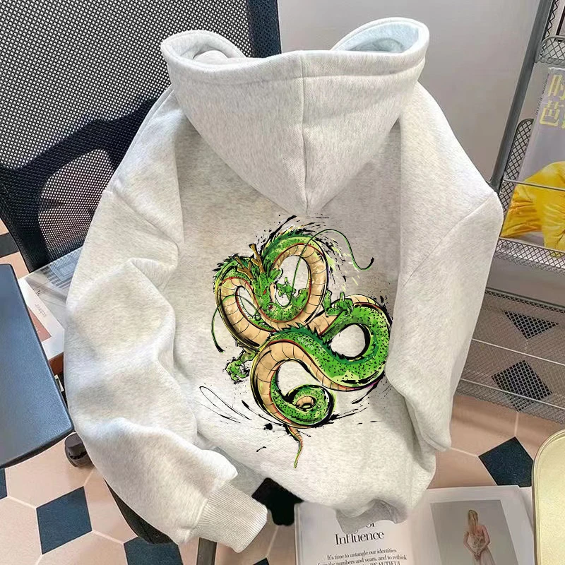 重磅加绒加厚连帽卫衣宽松双层帽国潮休闲男女同款男装小众秋冬季