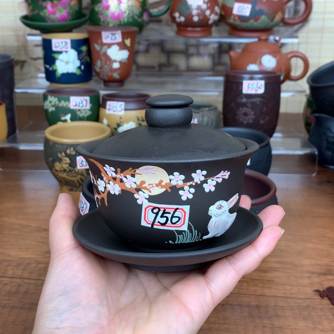 茶杯紫砂宜兴紫砂茶具