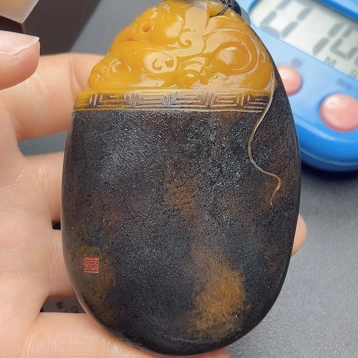 和田玉挂件未镶嵌恬*T