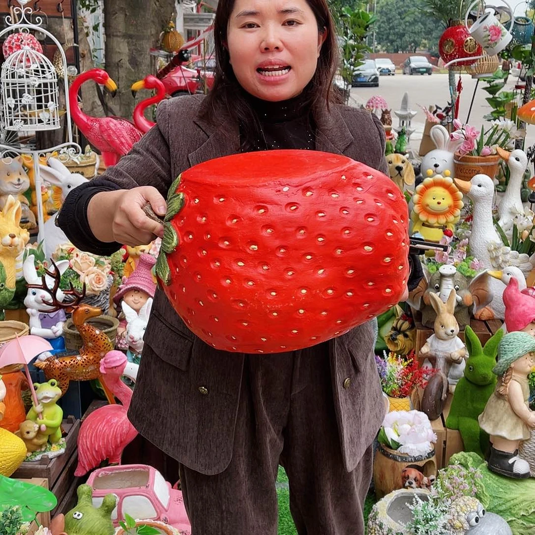 【闪购商品】无铅玻璃花园摆件&000&