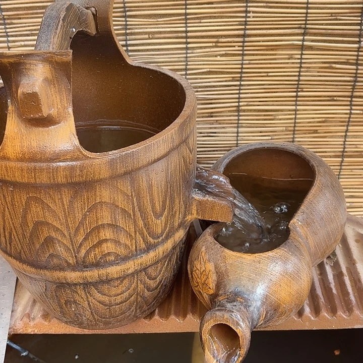 粗陶口径25/35，17/32/15➕15W水泵➕水管