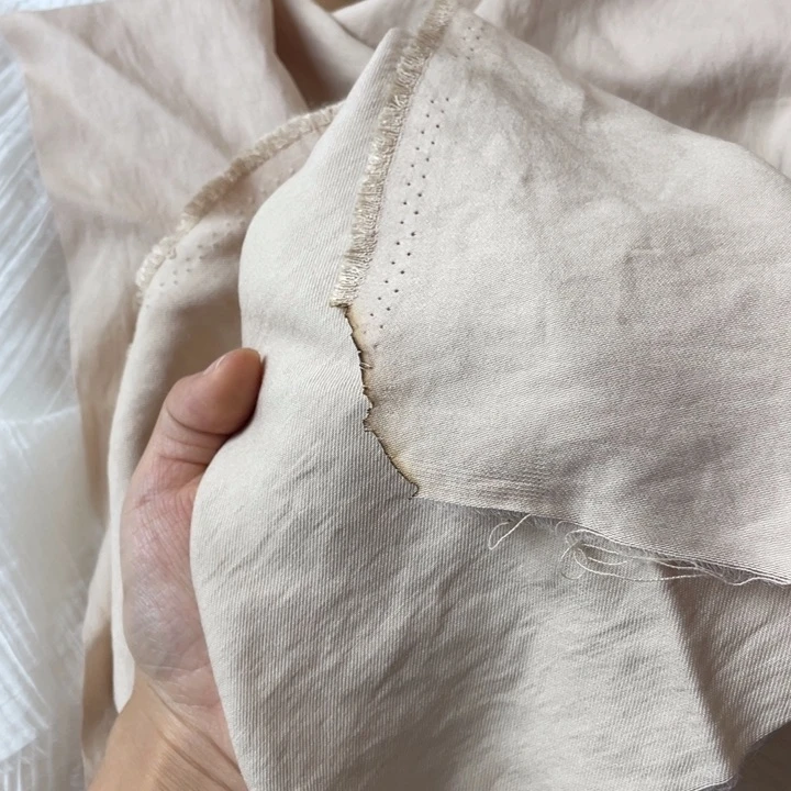 天丝（莱赛尔纤维）麻本色天丝亚麻1米瑕疵