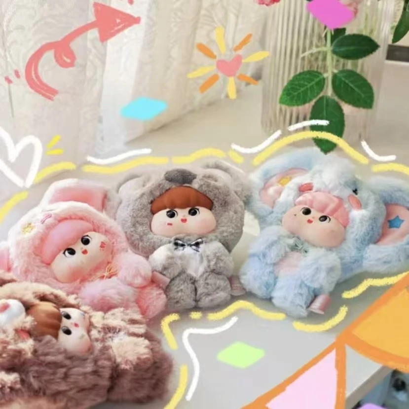 三只宝 肥崽FATTY的大耳朵动物毛绒盲盒(代拆)