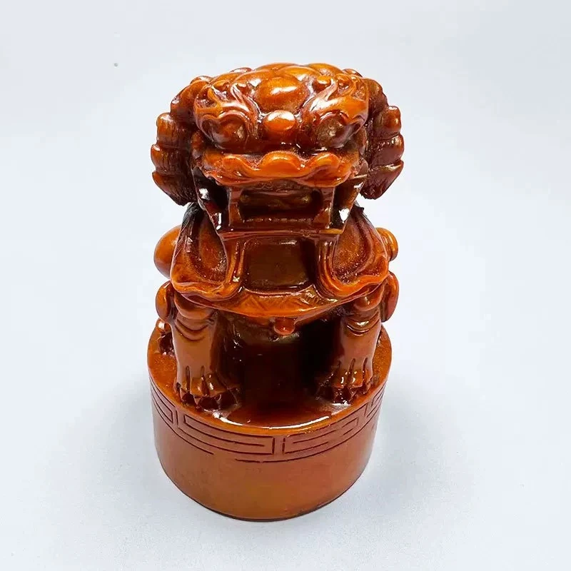 小狮章摆件（佳佳甄选）